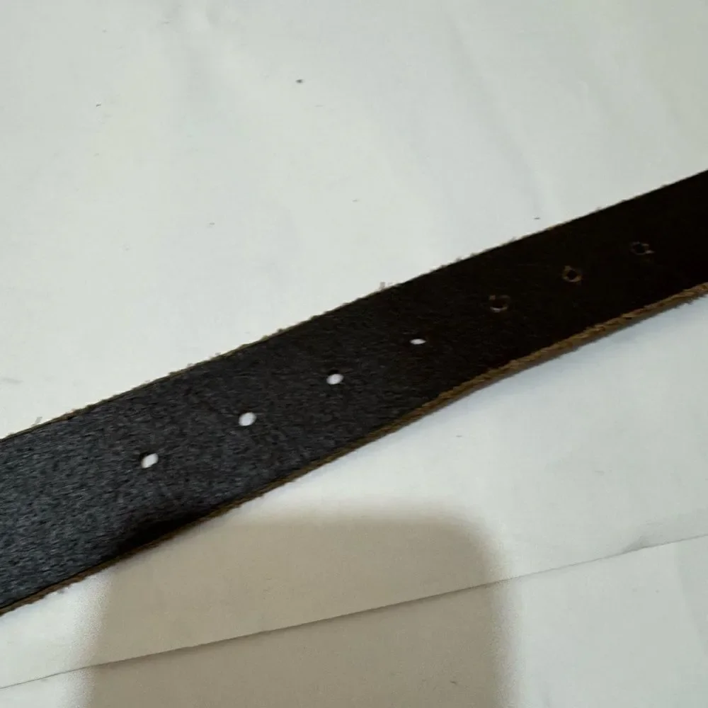 Vintage Greatland  mens genuine belt brown size XL
